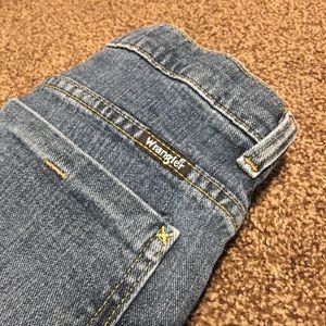 Boys wrangler blue jeans